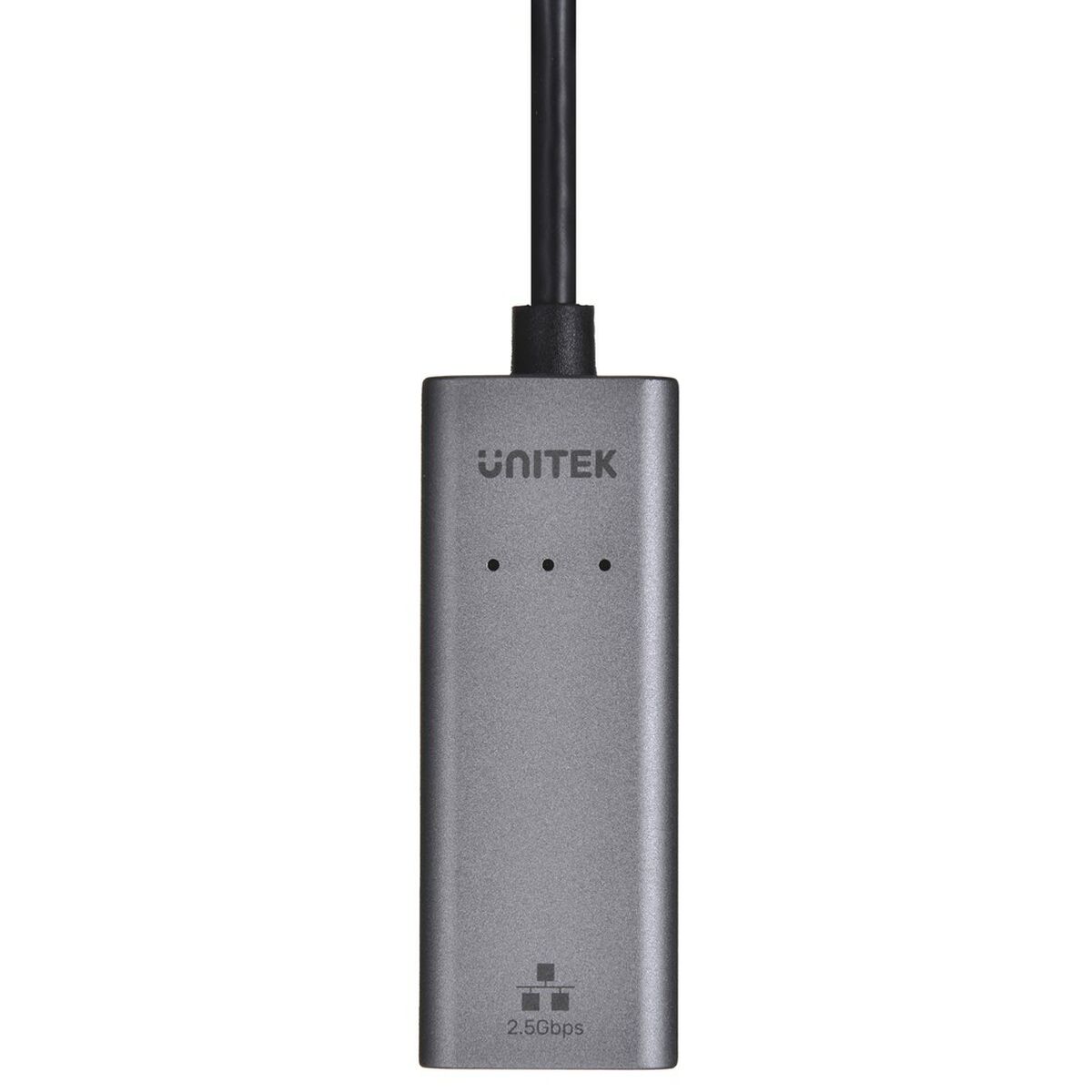 Adapter USB-C naar Ethernet Unitek U1313C Grijs 30 cm